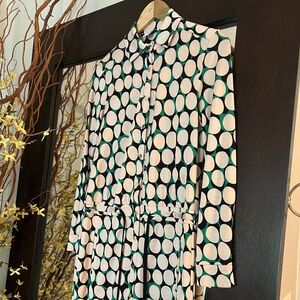 Diane Von Furstenberg Silk Jersey Shirt Dress 4